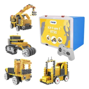 Kit Robótica 4 en 1 con Control Remoto – R730