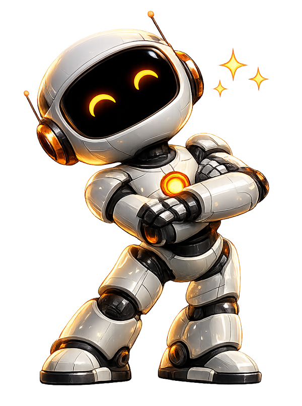 Robot feliz