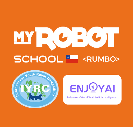 Logo Myrobot School Chile Rumbo